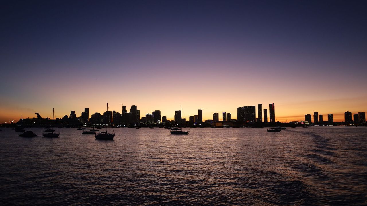 Florida at dusk