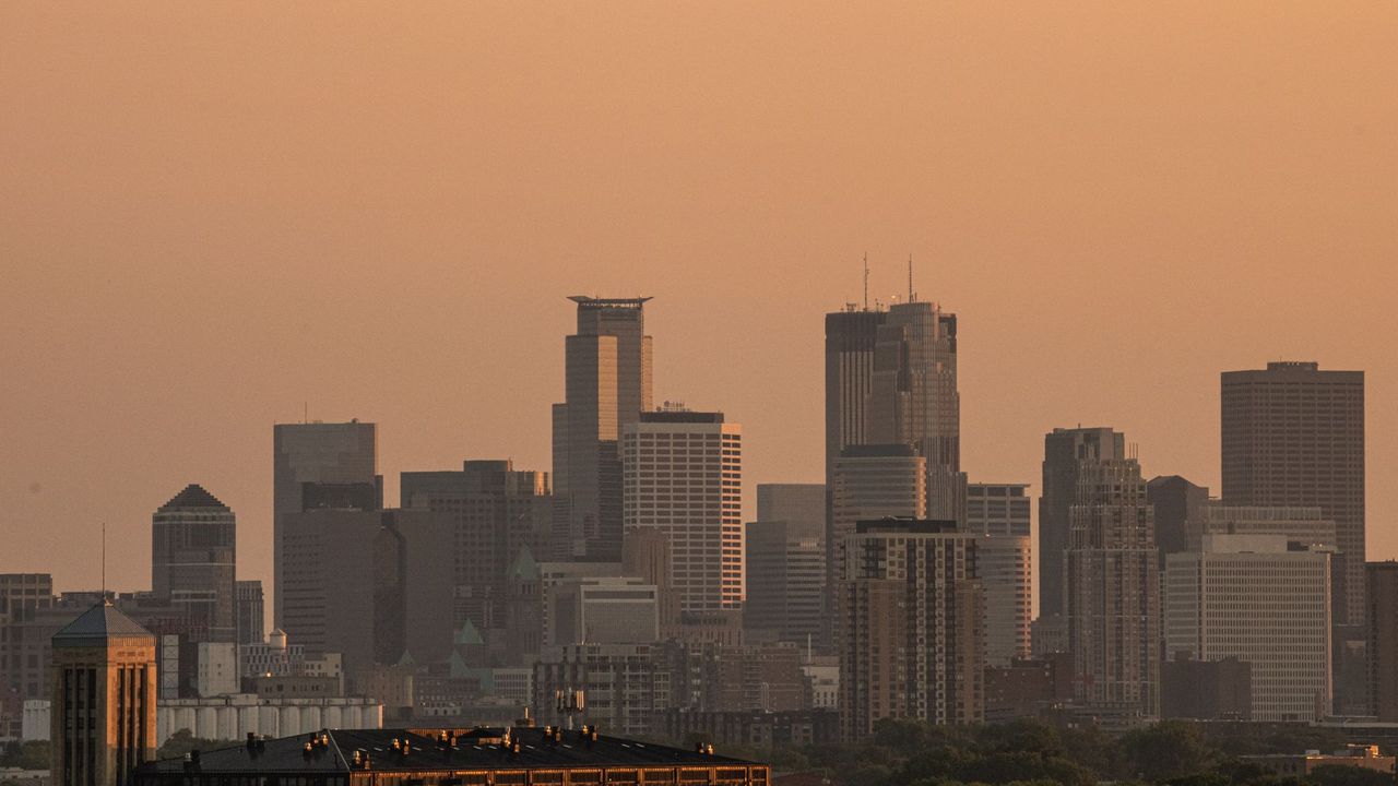 Minneapolis at dusk